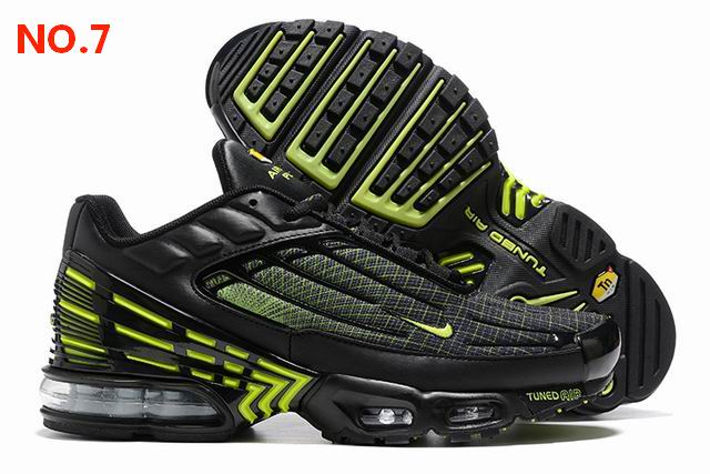 Nike Air Max Plus 3 Mens Shoes Black Green;